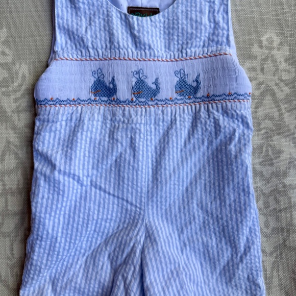 Smocked Jon Jon (6-9 Months) - Picture 1 of 4